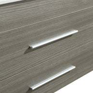 Mobile Arredo Bagno Saturno 70 cm Sospeso Moderno Grigio
