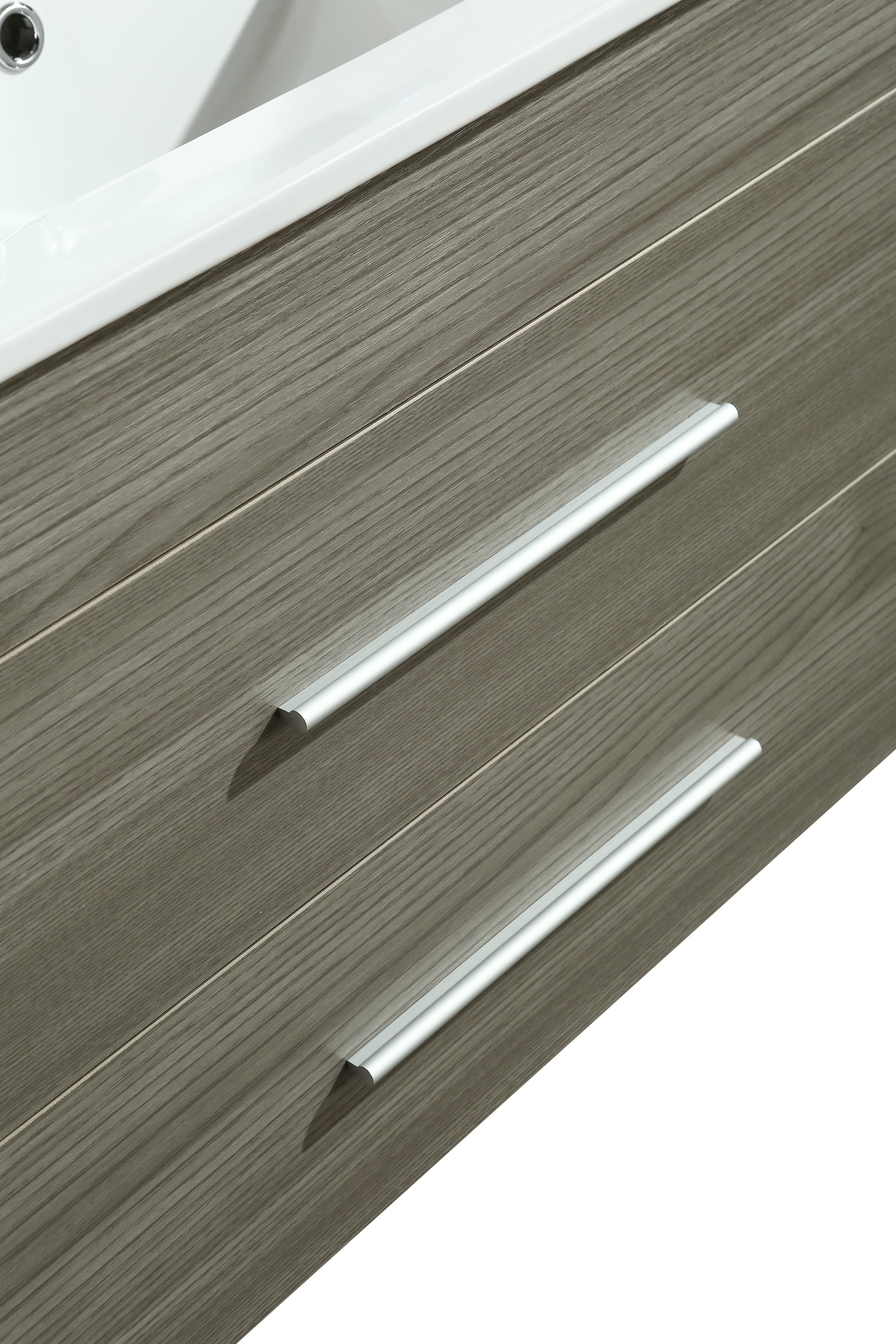 Mobile Arredo Bagno Giove 80 cm Sospeso Moderno Grigio