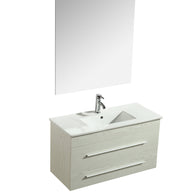 Mobile Arredo Bagno Angy 90 cm Sospeso Moderno Bianco
