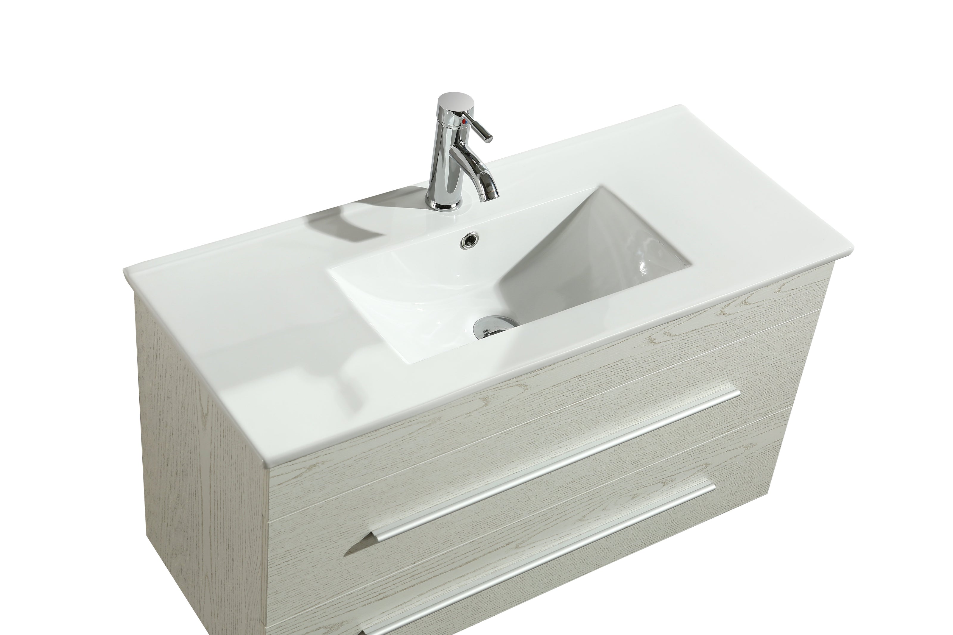 Mobile Arredo Bagno Angy 90 cm Sospeso Moderno Bianco