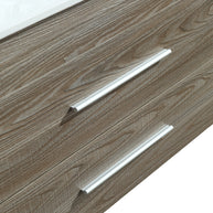 Mobile Arredo Bagno Angy 90 cm Sospeso Moderno Rovere