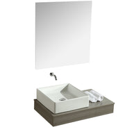 Set Mobile Arredo Bagno British Grigio