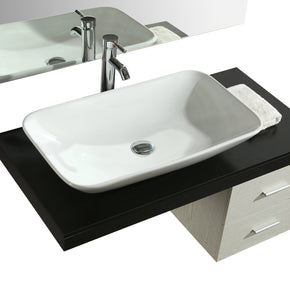 Set Mobile Arredo Bagno Piacasso Bicolore