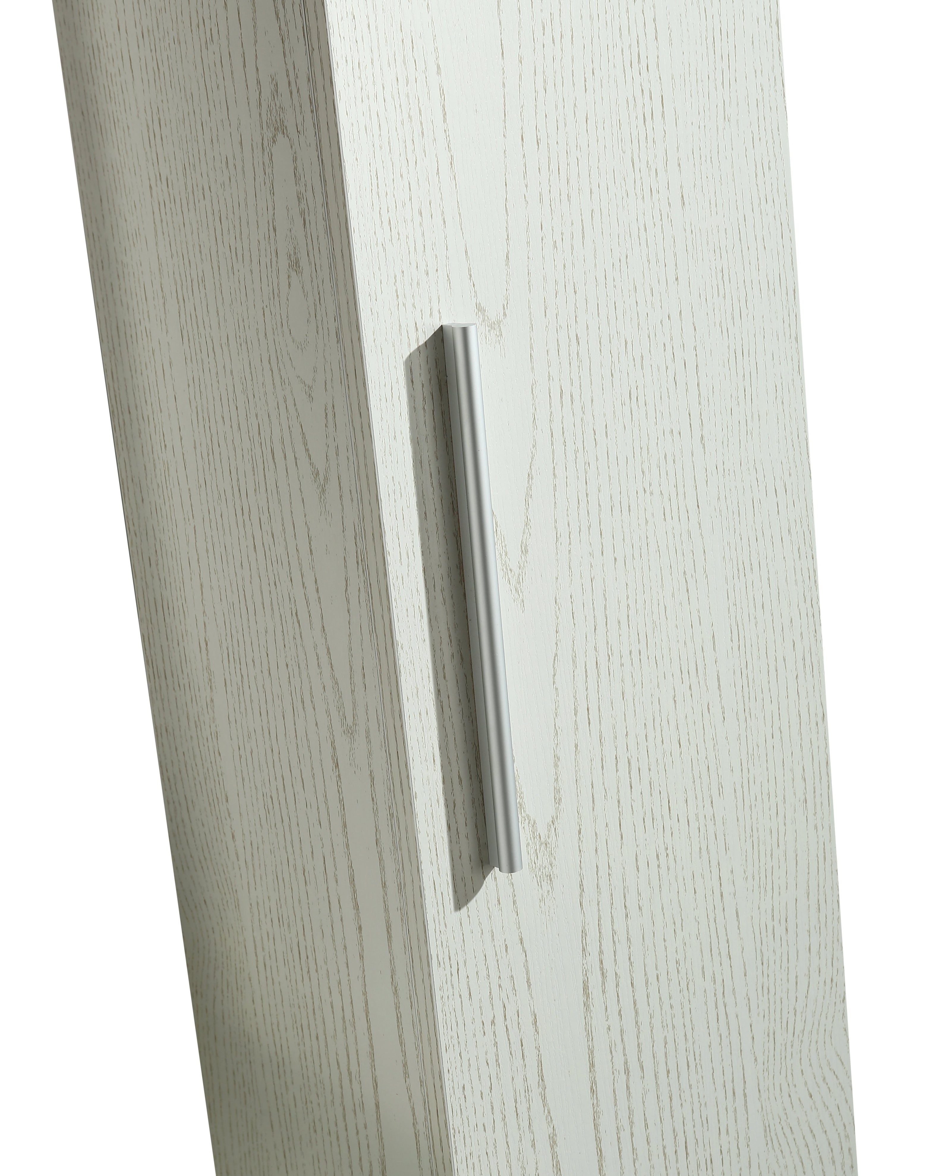 Colonna Arredo Bagno 25x22x160 cm Sospesa Moderna Bianca