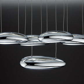 Lampadario a Sospensione Led Drop Design 5B Salotto Moderno