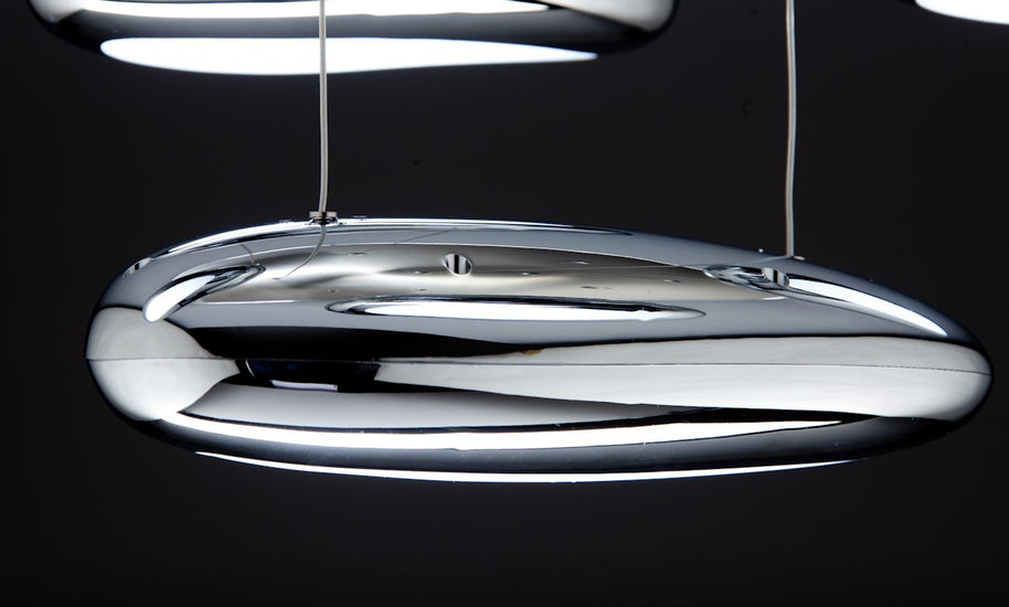 Lampadario a Sospensione Led Drop Design 5B Salotto Moderno