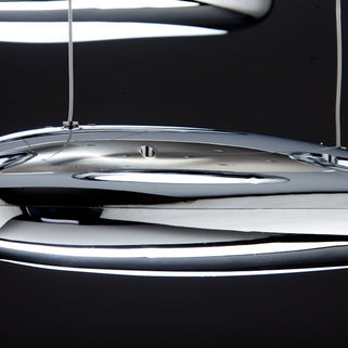 Lampadario a Sospensione Led Drop Design 5B Salotto Moderno