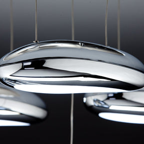 Lampadario a Sospensione Led Drop Design 5B Salotto Moderno