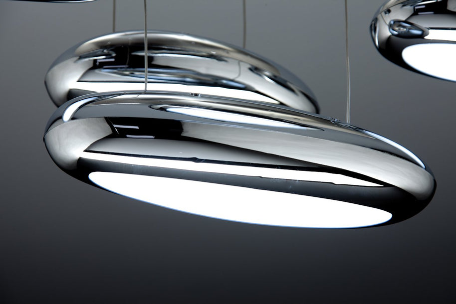 Lampadario a Sospensione Led Drop Design 5B Salotto Moderno