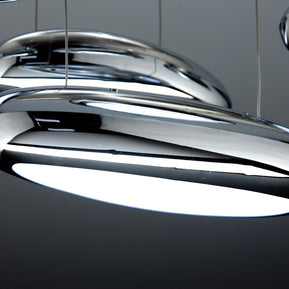 Lampadario a Sospensione Led Drop Design 5B Salotto Moderno