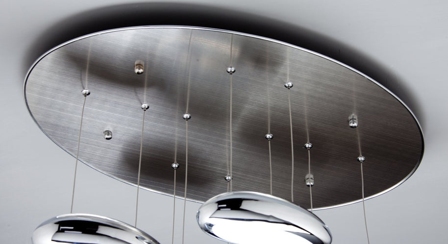 Lampadario a Sospensione Led Drop Design 5B Salotto Moderno