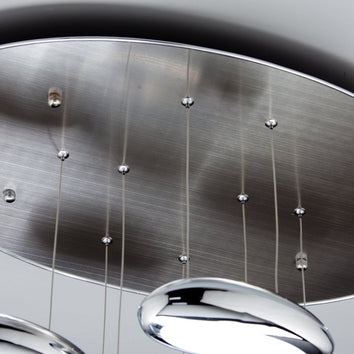 Lampadario a Sospensione Led Drop Design 5B Salotto Moderno