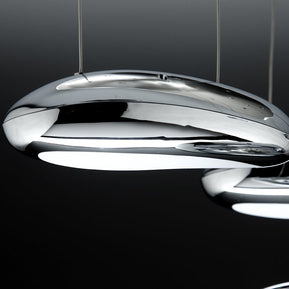 Lampadario a Sospensione Led Drop Design 5B Salotto Moderno