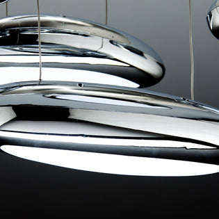 Lampadario a Sospensione Led Drop Design 5B Salotto Moderno