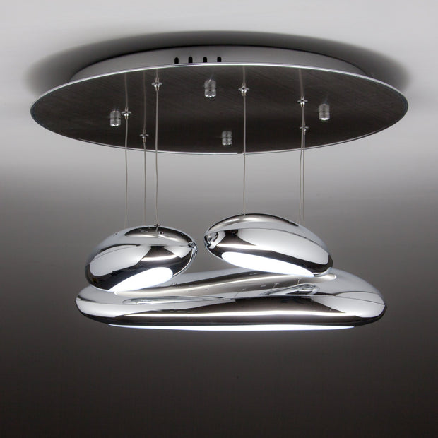 Lampadario a Sospensione Led Drop Design 3B Luce Calda Moderno
