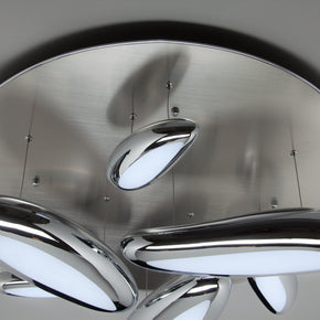 Lampadario a Led Drop Design 6B con Luce Calda Moderno