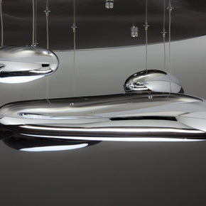 Lampadario a Led Drop Design 6B con Luce Calda Moderno