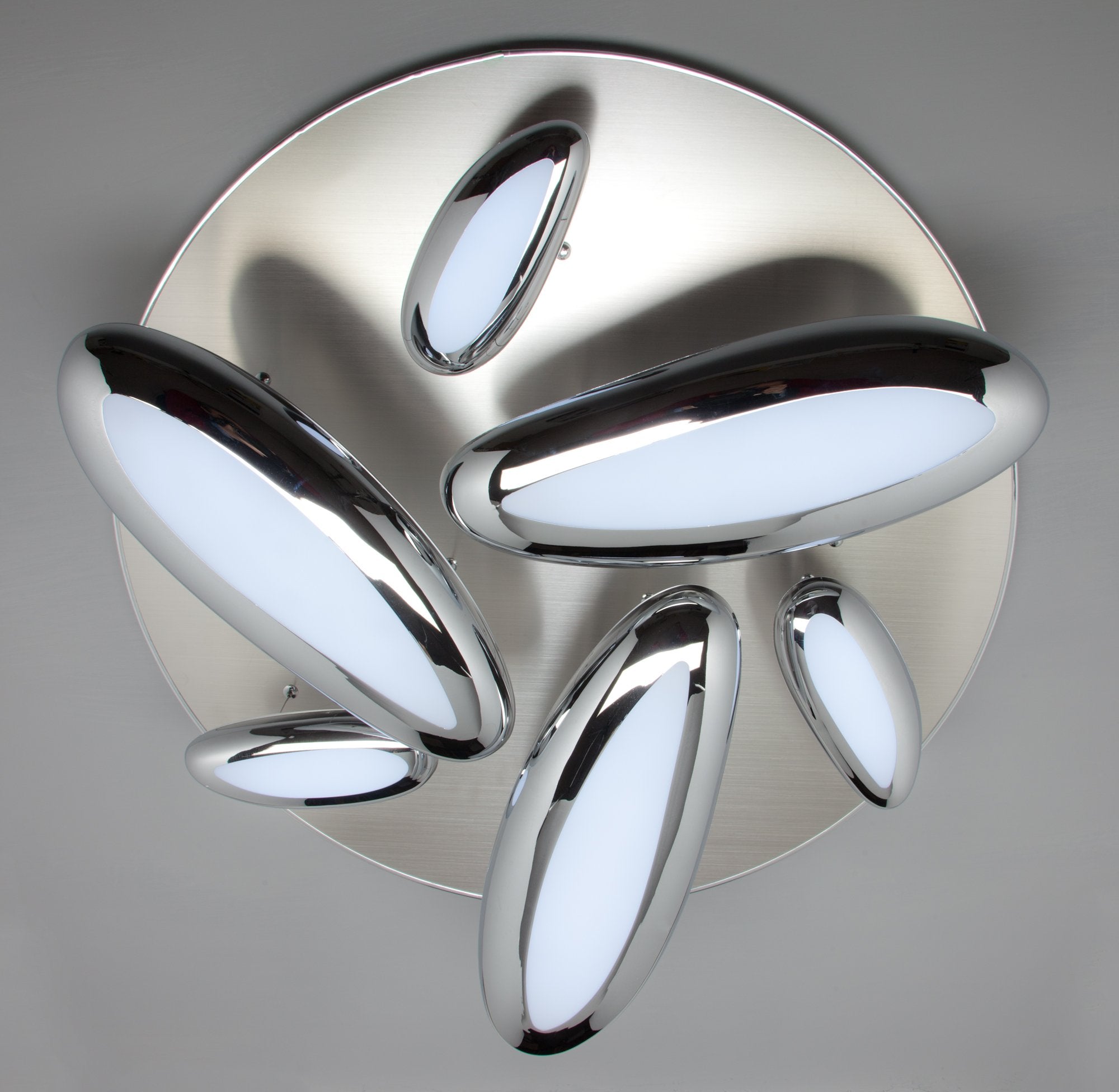 Lampadario a Led Drop Design 6B con Luce Calda Moderno