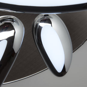 Lampadario a Led Drop Design 6B con Luce Calda Moderno