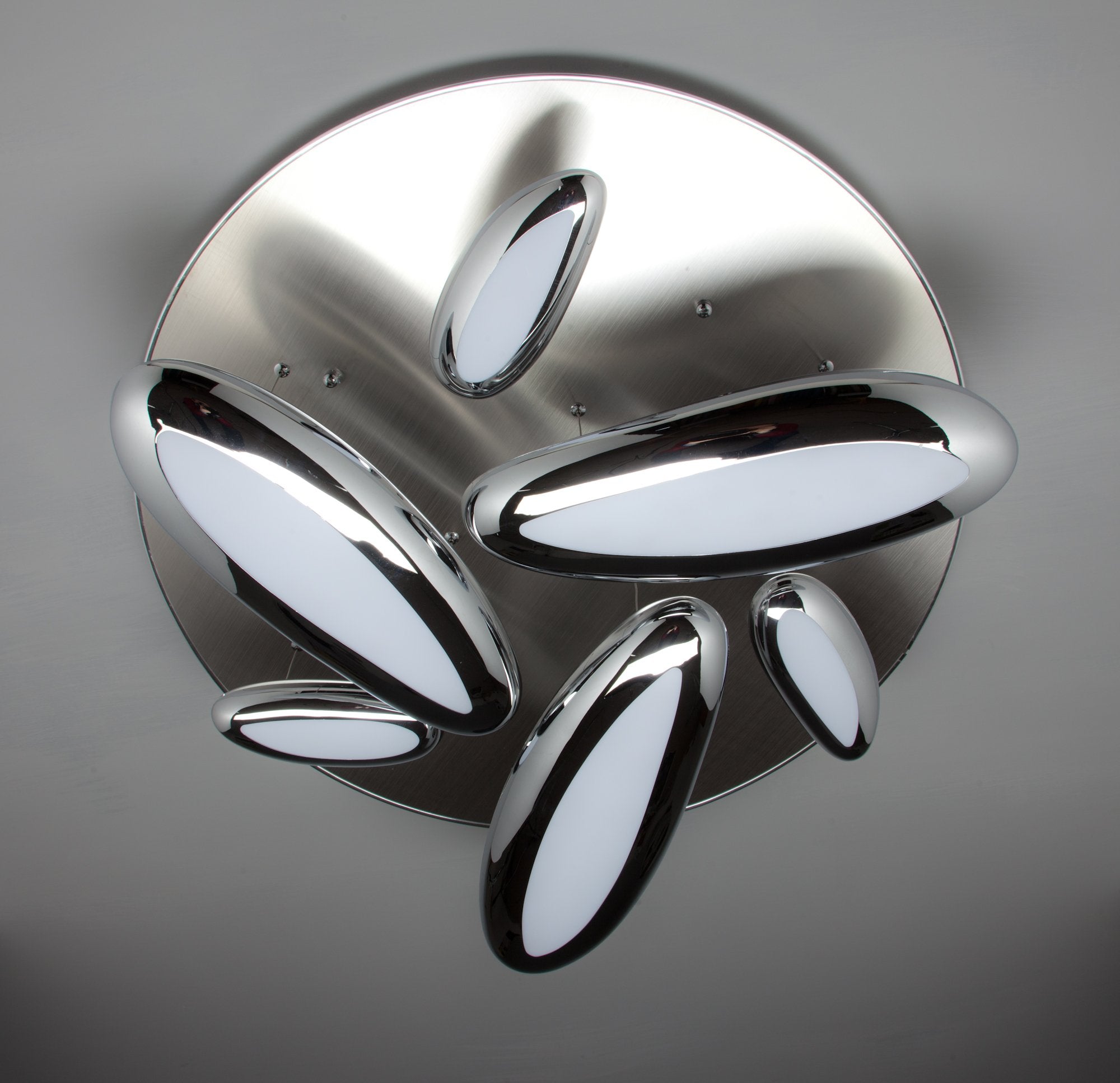 Lampadario a Led Drop Design 6B con Luce Calda Moderno