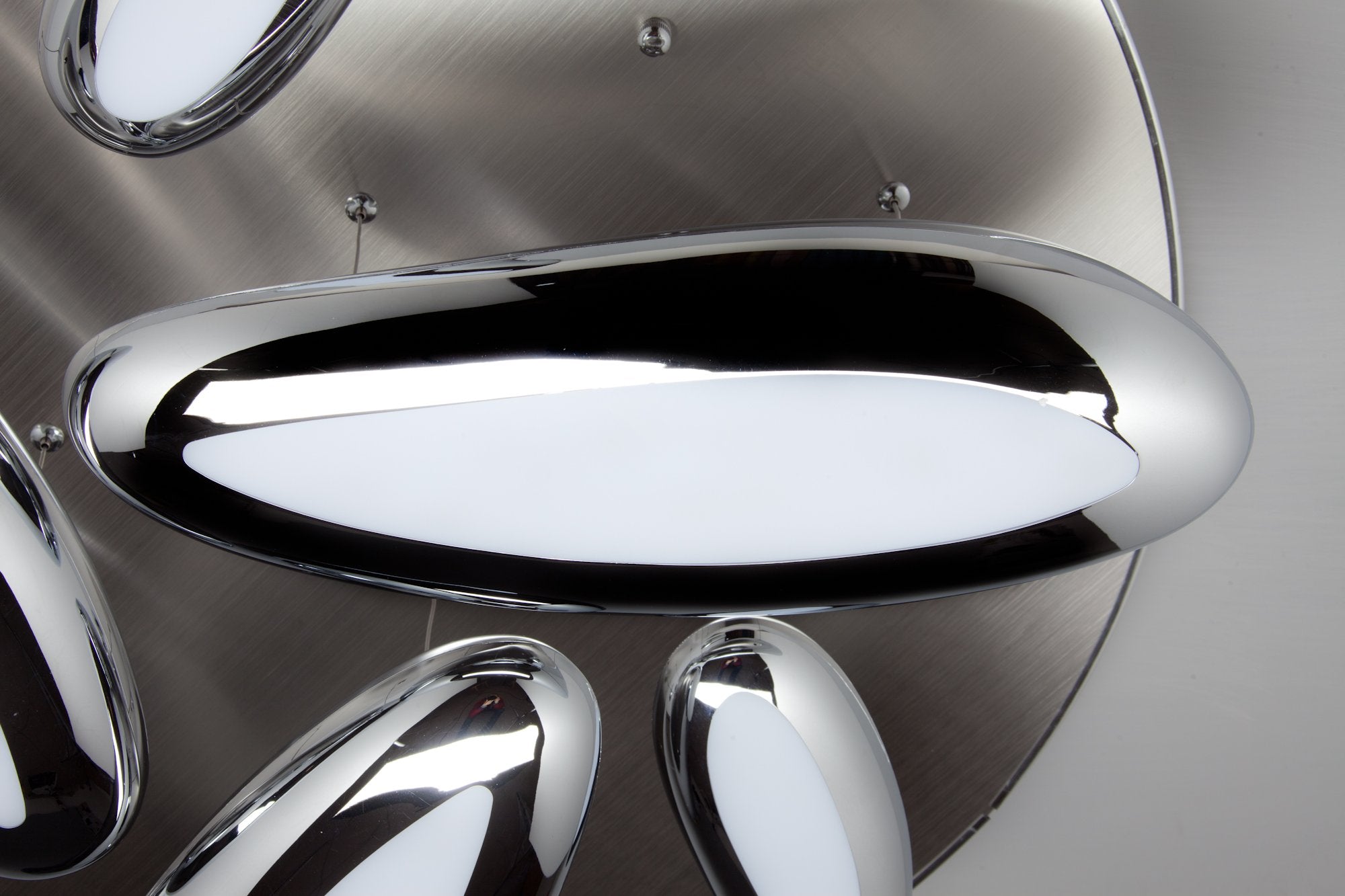 Lampadario a Led Drop Design 6B con Luce Calda Moderno