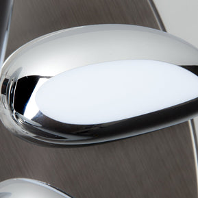 Lampadario a Led Drop Design 6B con Luce Calda Moderno