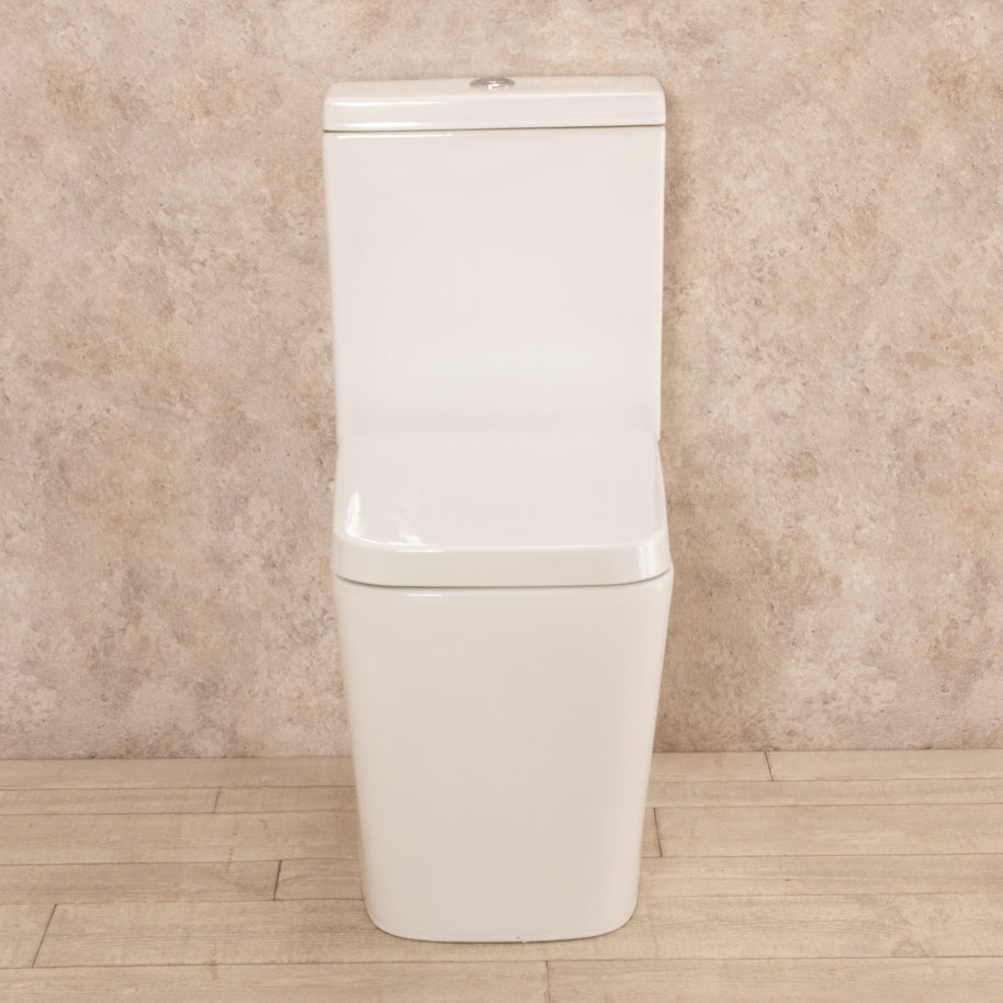 WC con Cassetta Esterna Minimal sedile e copri vaso L37xP64xA80cm