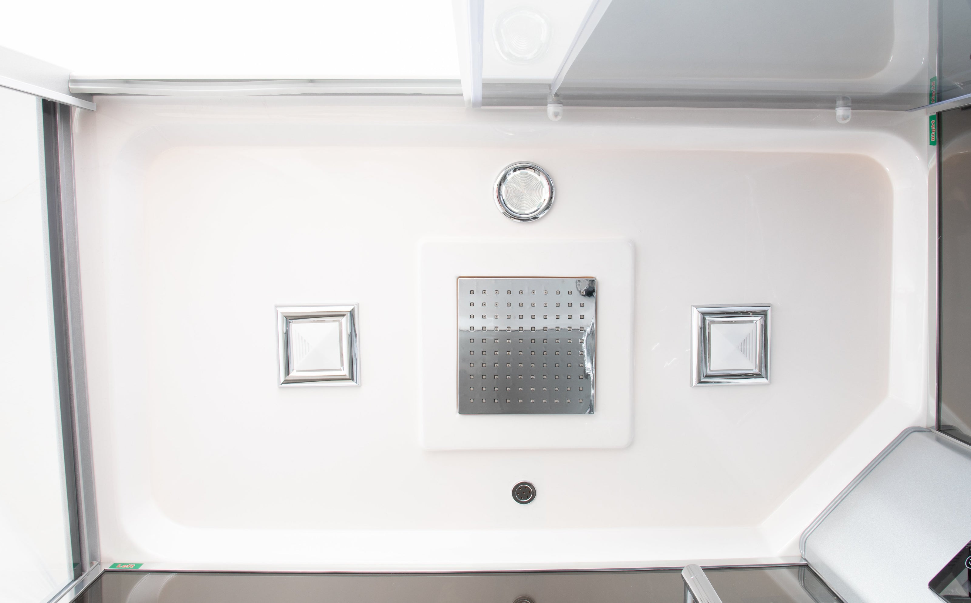 Doccia Air Plus 70x120 Sinistra Idromassaggio Multifunzione