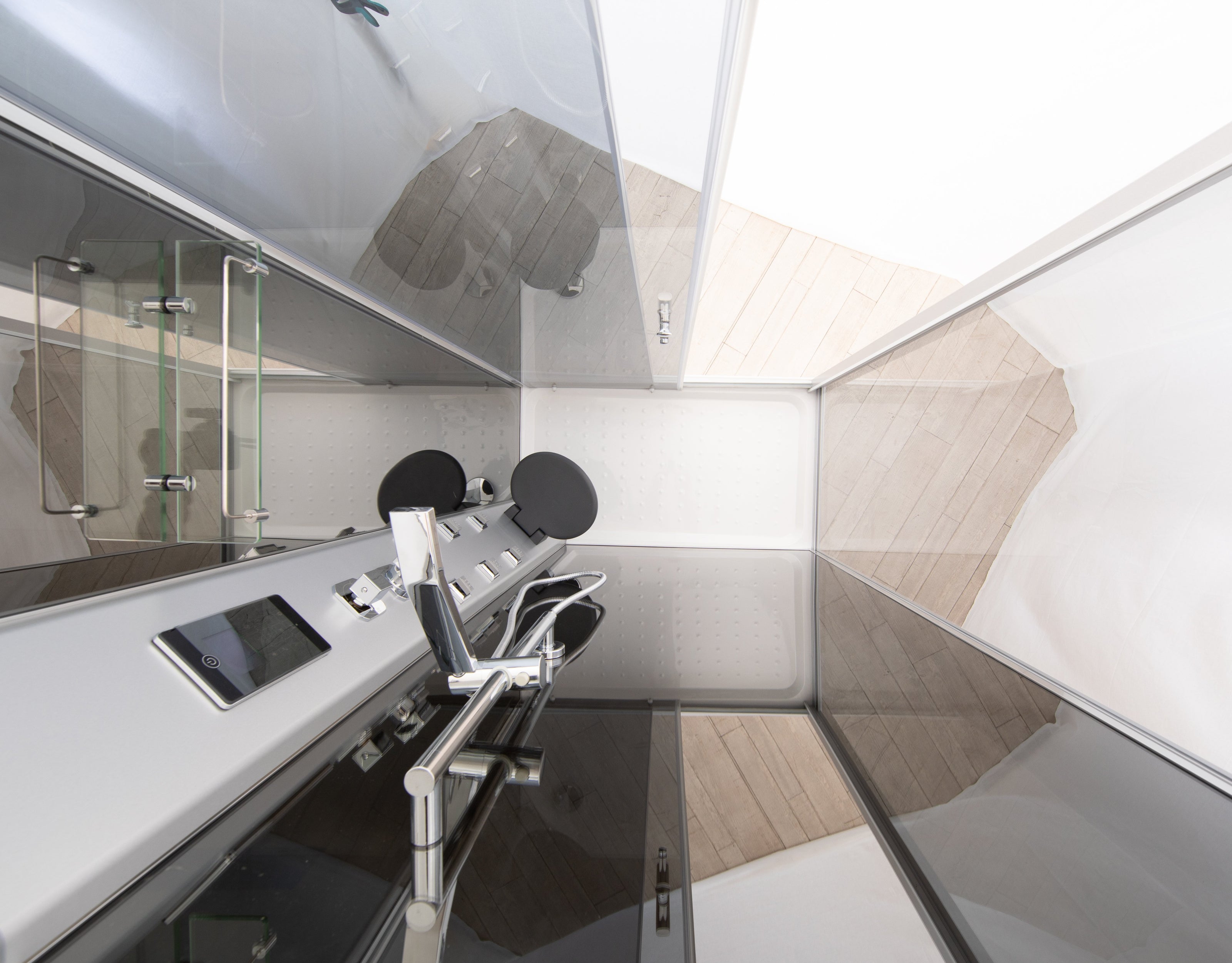 Doccia Air Plus 70x120 Sinistra Idromassaggio Multifunzione