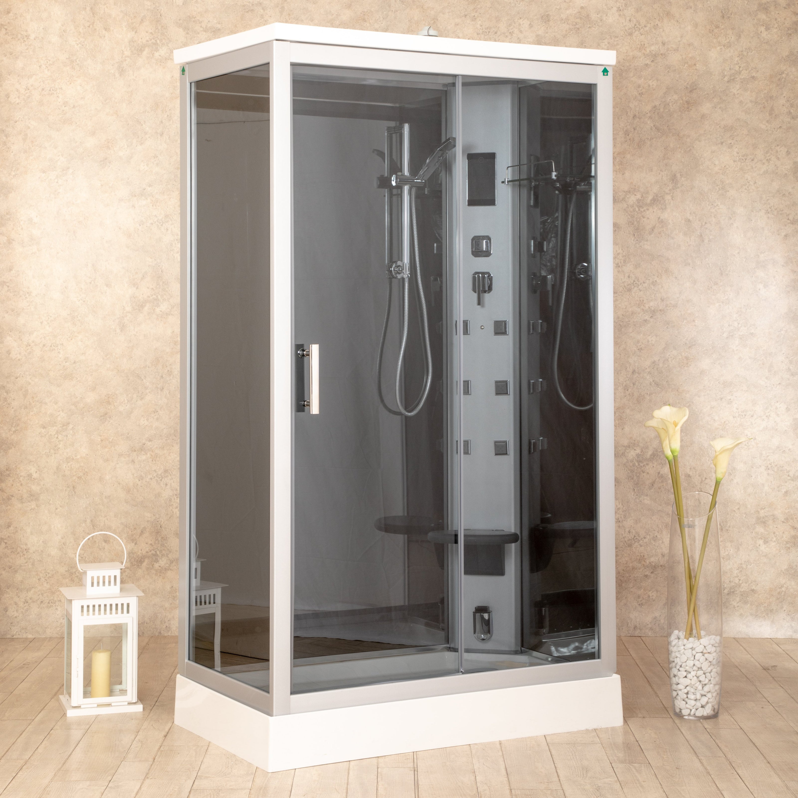 Box Doccia Air Plus 70x120 Destro Idromassaggio Multifunzione
