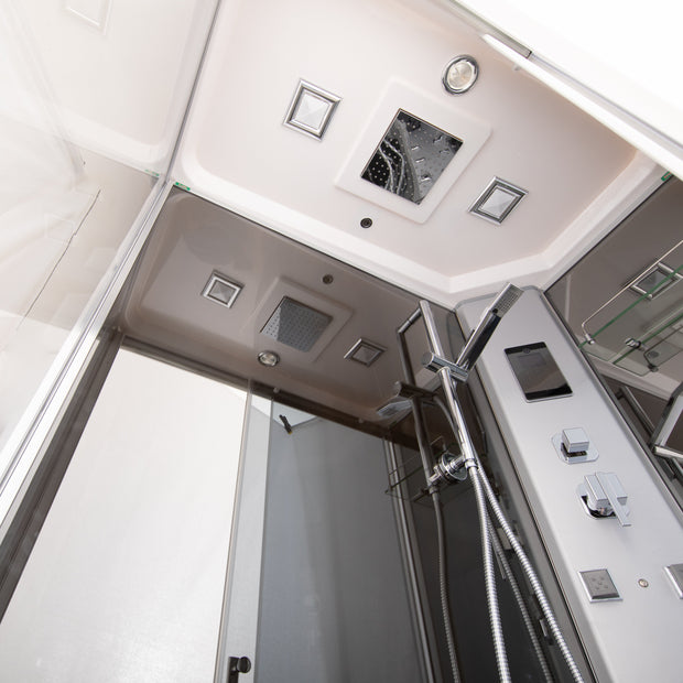 Doccia Air Plus 70x120 Sinistro Idromassaggio Sauna Bagno Turco e Ozono