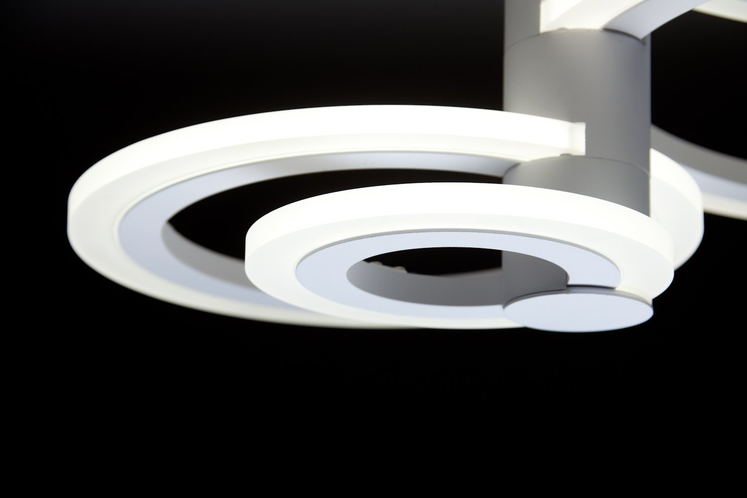 Lampadario a Led Round 4C di Design con Luce Calda Moderno