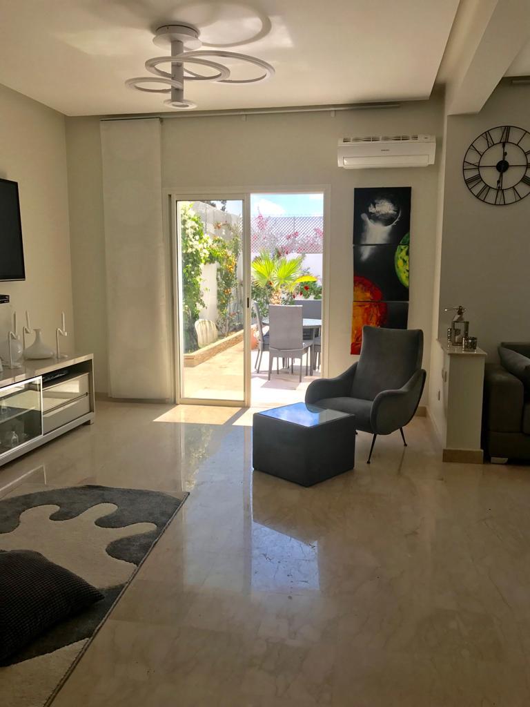 Lampadario a Led Round 4C di Design con Luce Calda Moderno