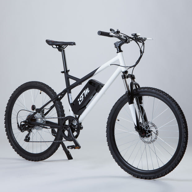Mountain Bike Elettrica IFM Bianco Nero con Batteria Litio 36V/8Ah