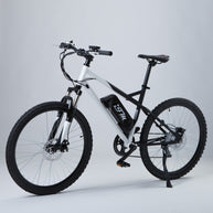 Mountain Bike Elettrica IFM Bianco Nero con Batteria Litio 36V/8Ah