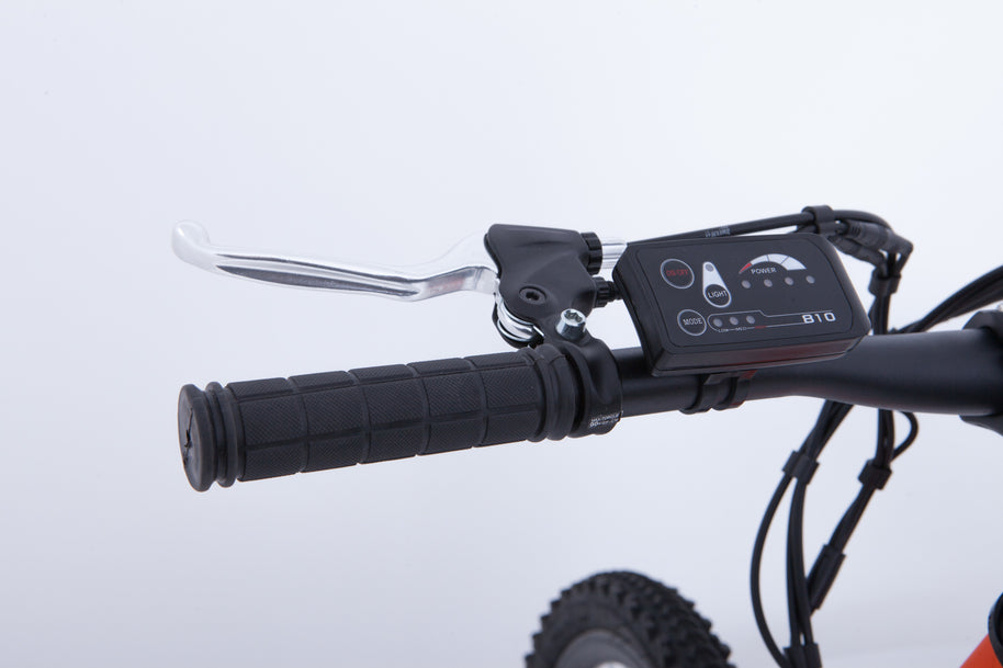 Mountain Bike Elettrica IFM Bianco Nero con Batteria Litio 36V/8Ah