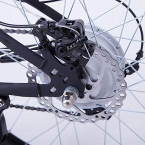 Mountain Bike Elettrica IFM Bianco Nero con Batteria Litio 36V/8Ah