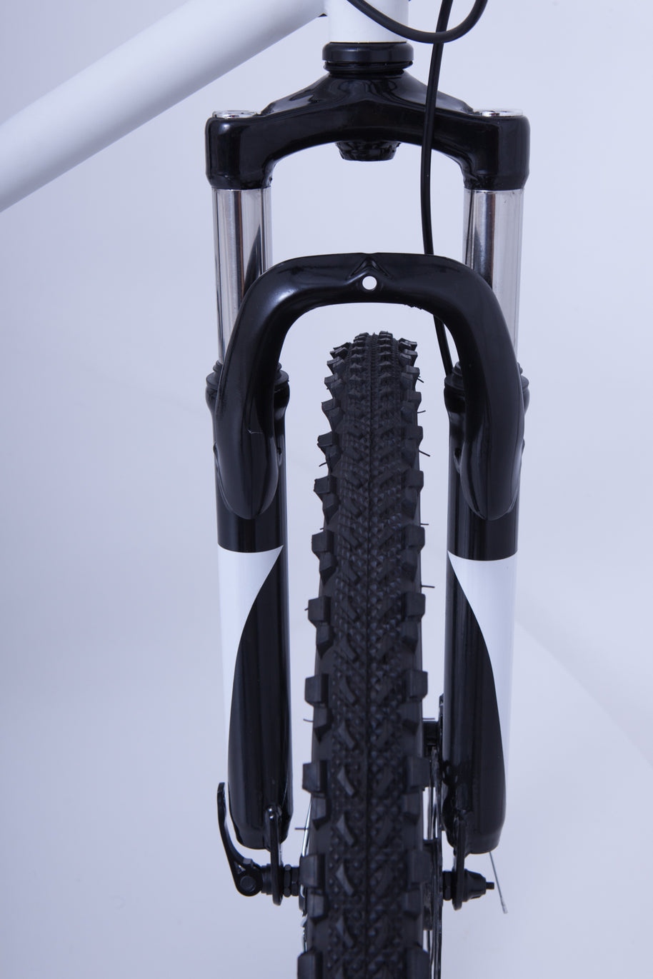 Mountain Bike Elettrica IFM Bianco Nero con Batteria Litio 36V/8Ah