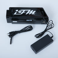 Mountain Bike Elettrica IFM Bianco Nero con Batteria Litio 36V/8Ah
