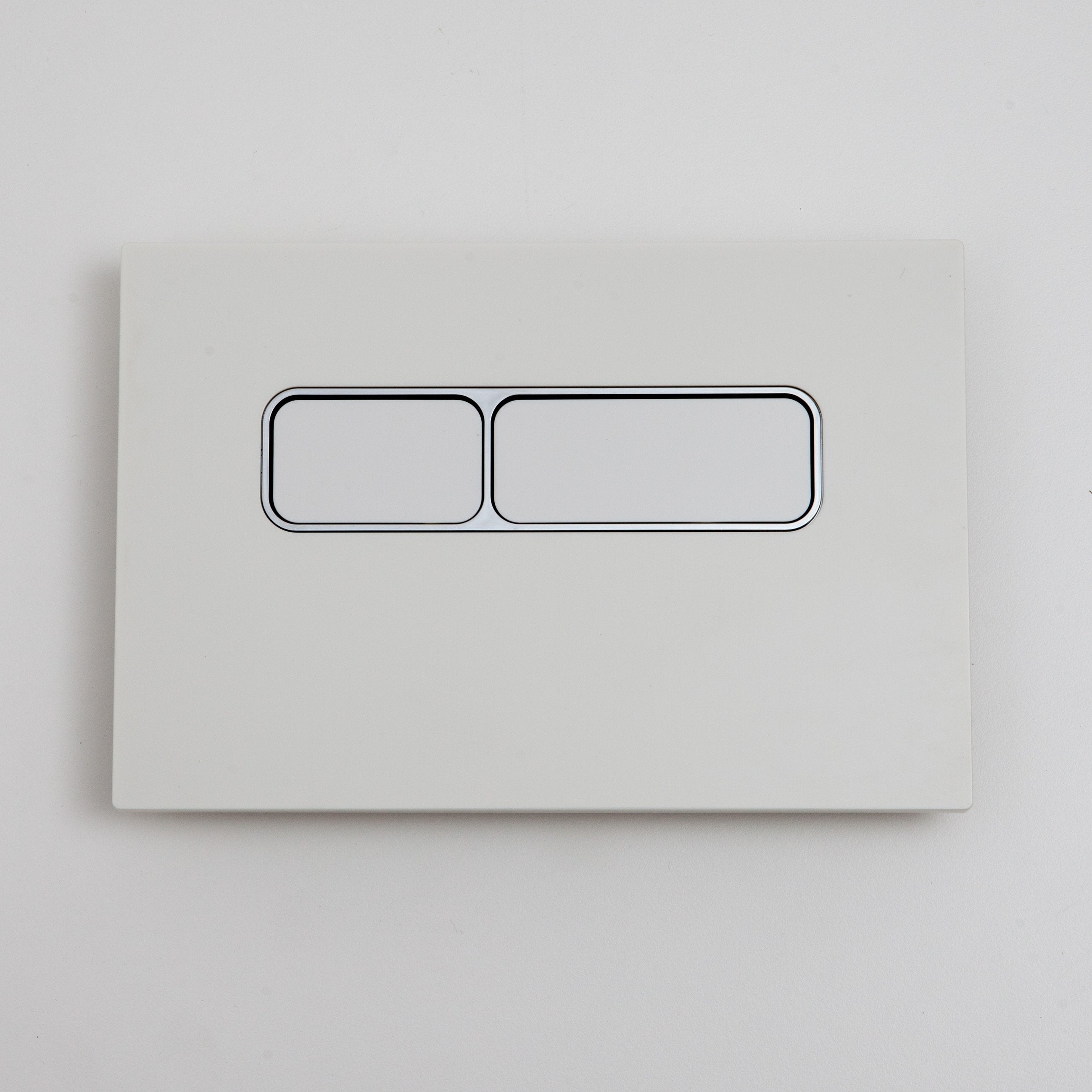 Cassetta WC da Incasso con Placca Color Bianco Lucido