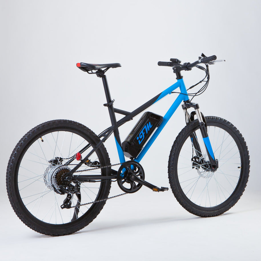 Mountain Bike Elettrica IFM Blu Nero con Batteria Litio 36V/8Ah