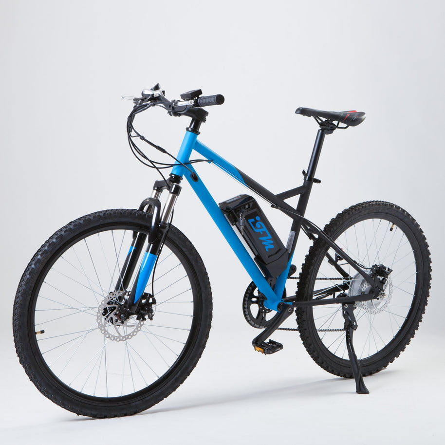 Mountain Bike Elettrica IFM Blu Nero con Batteria Litio 36V/8Ah