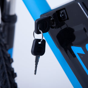 Mountain Bike Elettrica IFM Blu Nero con Batteria Litio 36V/8Ah