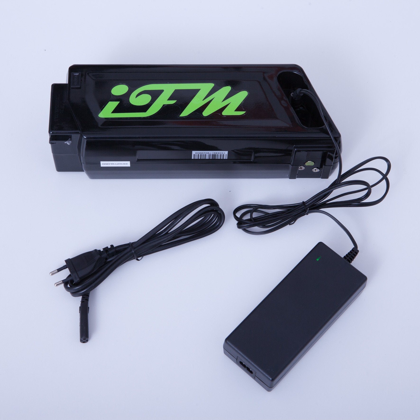 Mountain Bike Elettrica IFM Verde Nero con Batteria Litio 36V/8Ah