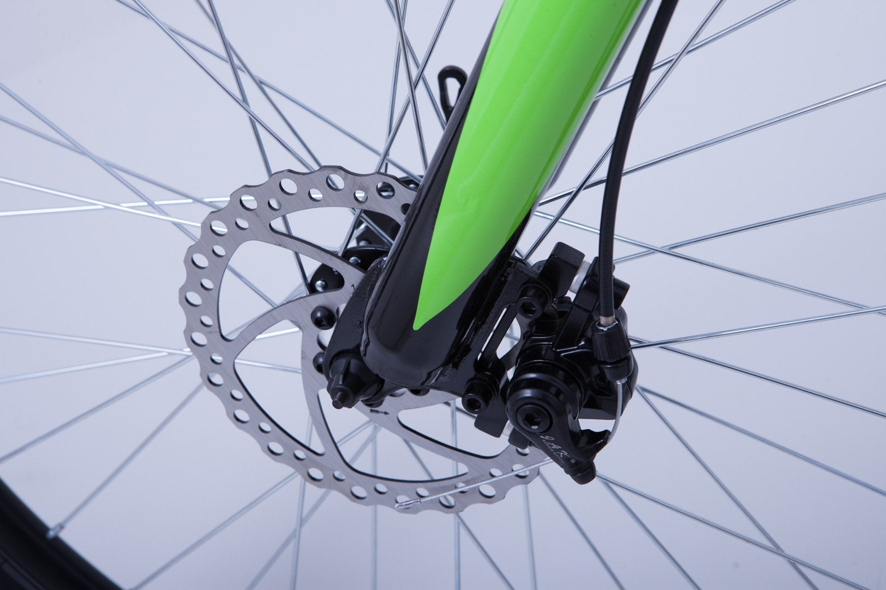 Mountain Bike Elettrica IFM Verde Nero con Batteria Litio 36V/8Ah