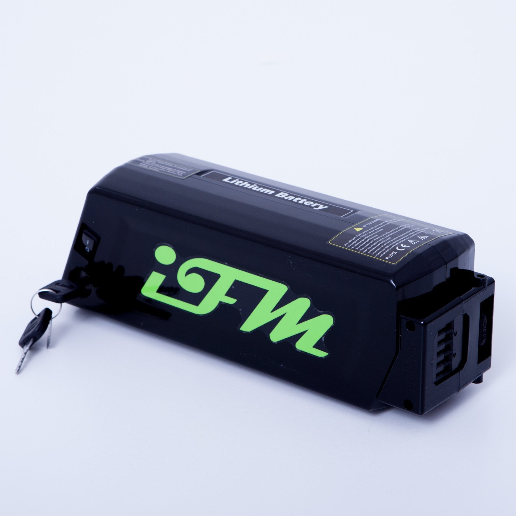 Mountain Bike Elettrica IFM Verde Nero con Batteria Litio 36V/8Ah