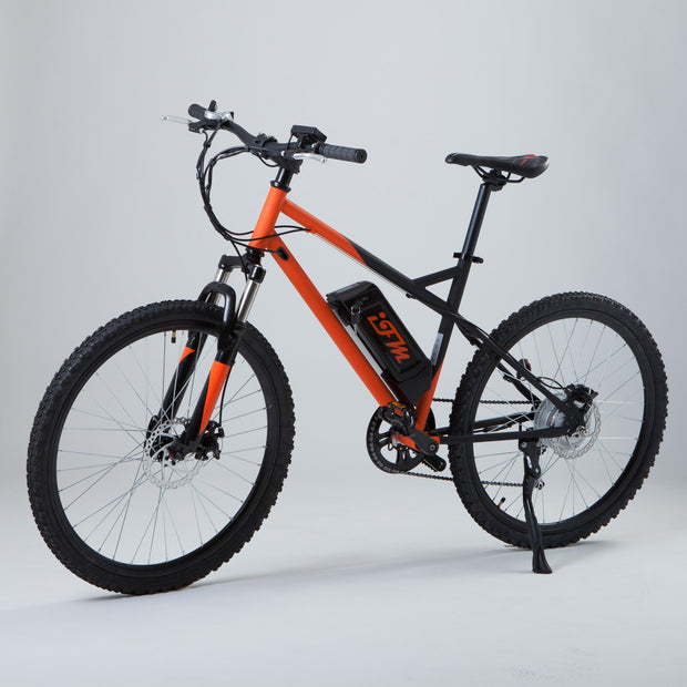 Mountain Bike Elettrica IFM Arancione Nero con Batteria Litio 36V/8Ah