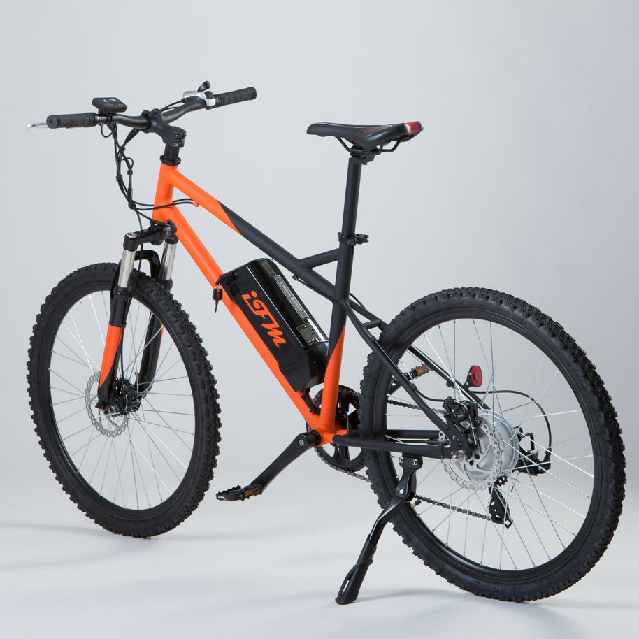 Mountain Bike Elettrica IFM Arancione Nero con Batteria Litio 36V/8Ah