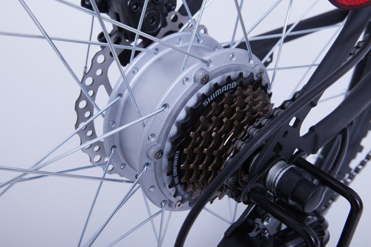 Mountain Bike Elettrica IFM Arancione Nero con Batteria Litio 36V/8Ah