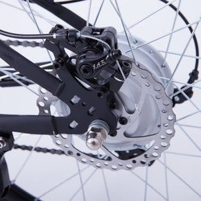 Mountain Bike Elettrica IFM Arancione Nero con Batteria Litio 36V/8Ah